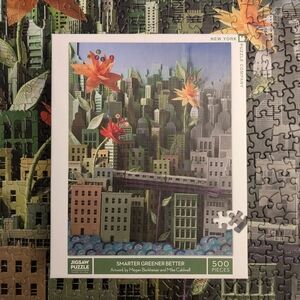 New York Puzzle Company 500-Piece Jigsaw Puzzle